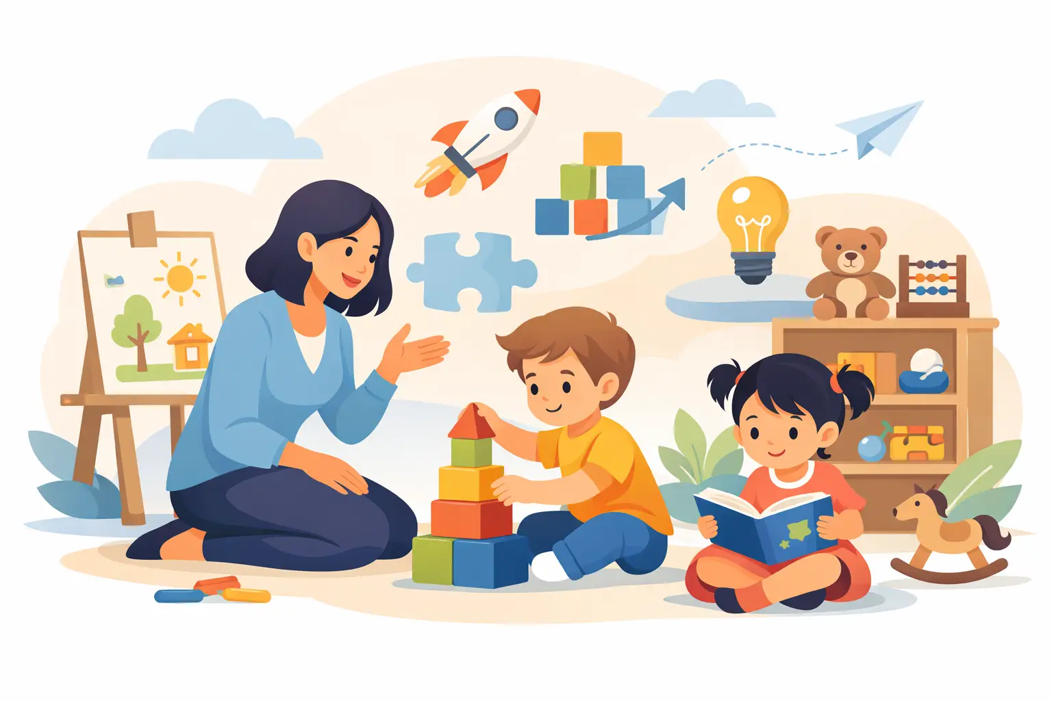 How Nursery Helps Child Development