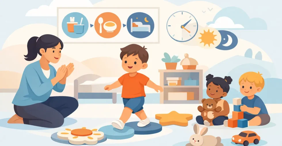 How Nursery Routines Build Confidence Every Day