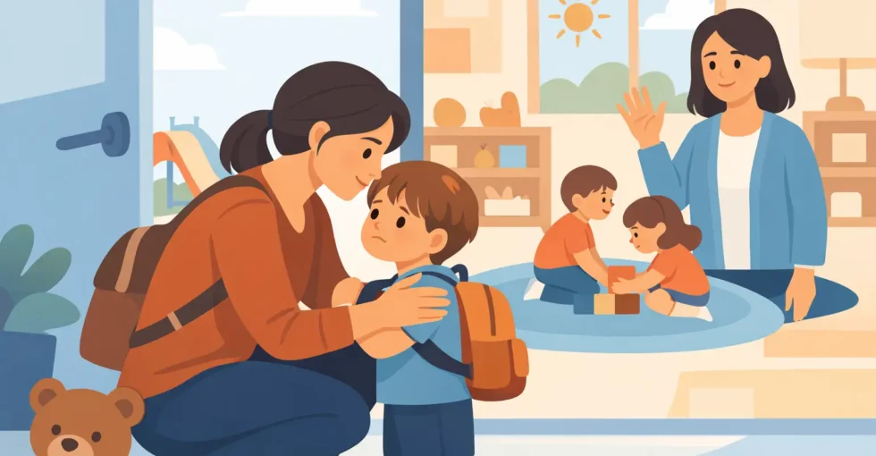 Helping With Preschool Separation Anxiety