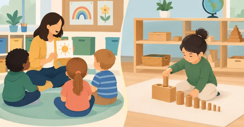 EYFS Versus Montessori Learning: Which Fits?