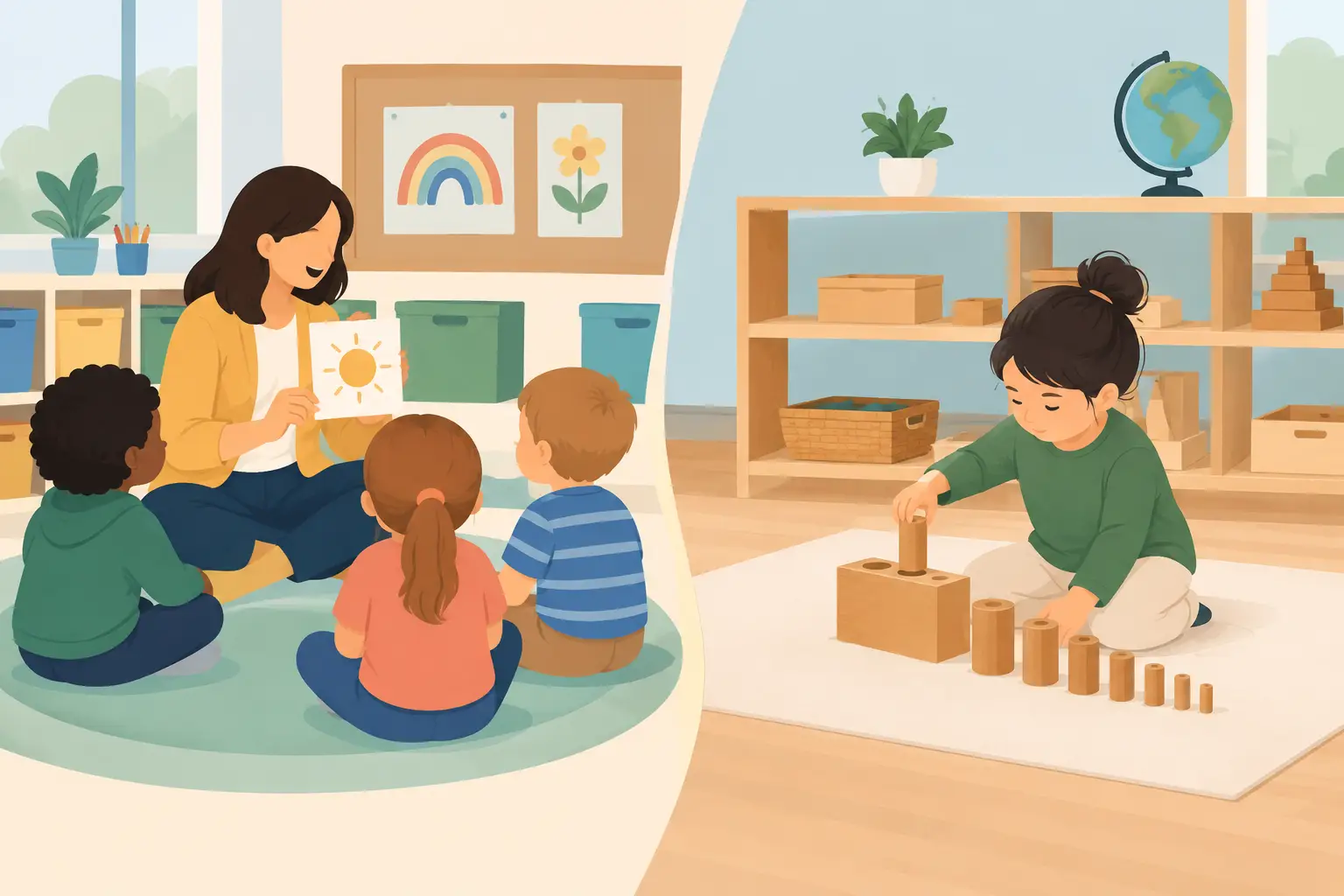 EYFS Versus Montessori Learning: Which Fits?