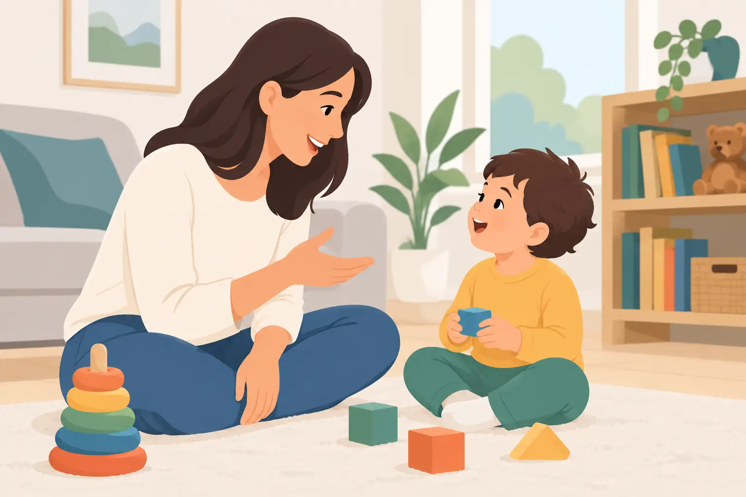 How to Encourage Toddler Language at Home